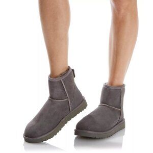 NIB - UGG Women’s Classic Mini II Boots, Gray - Size 8